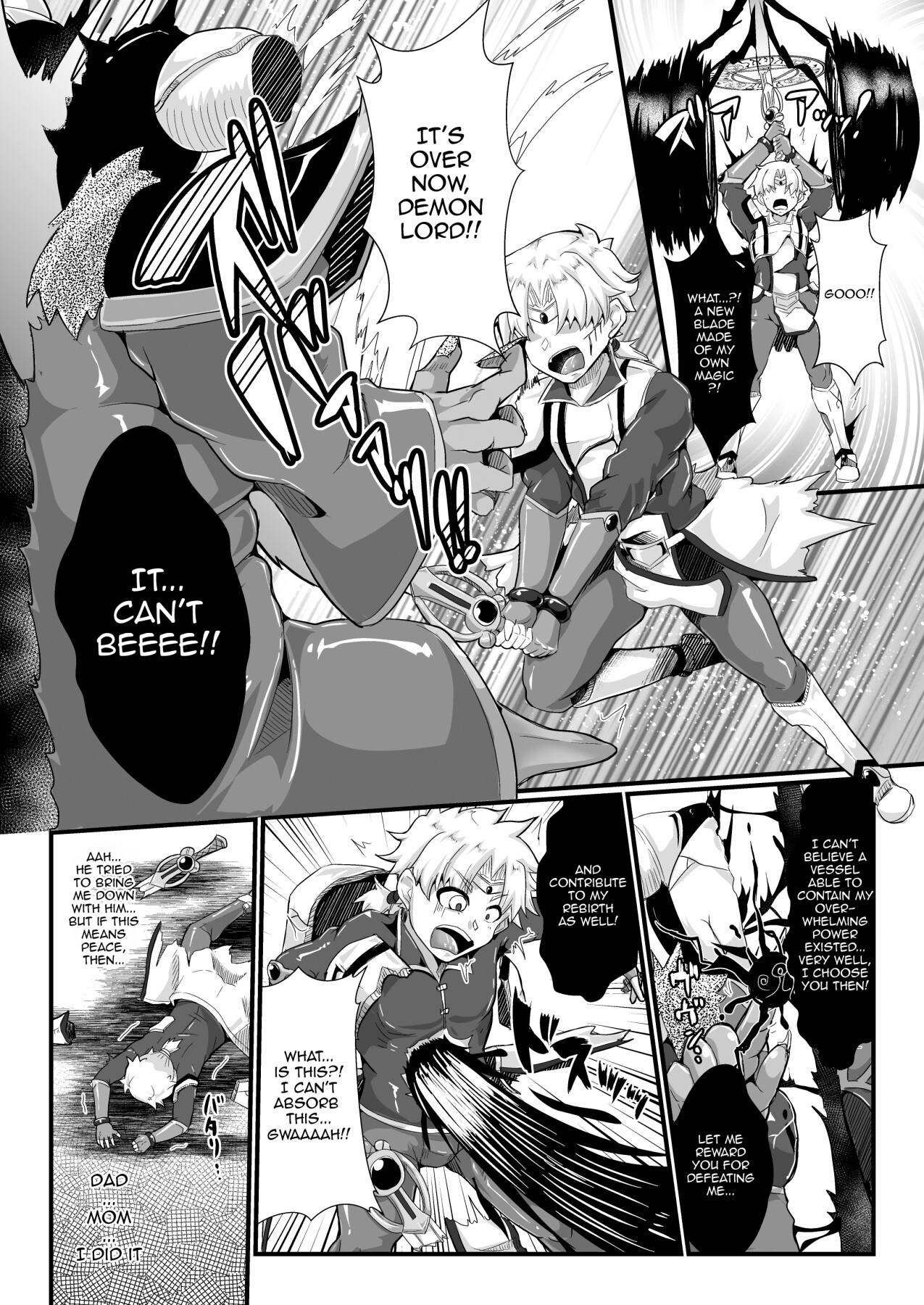 Hentai Manga Comic-TS Hero Can't Go Back-Read-5